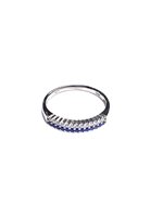 Anello Stocco Gioielli Donna in Oro bianco Zircone ANS 106 - ANS 106